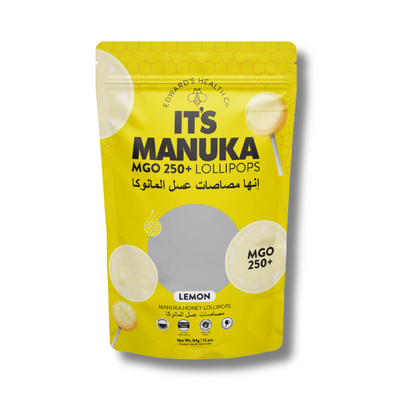 Its Manuka MGO 250+ Lollipops Lemon 84g Its Manuka