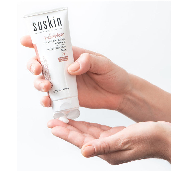 Soskin R+ Hydrawear Micellar Cleansing Foam - 100ml Soskin