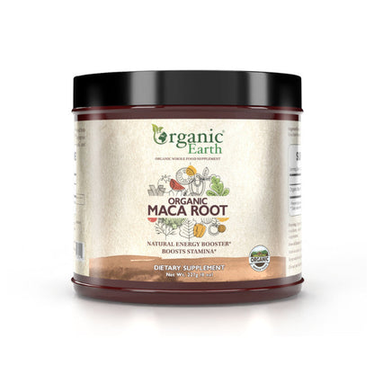 Organic Earth Organic Earth Maca Root Powder for Energy and Vitality Support - 227g - Image 2