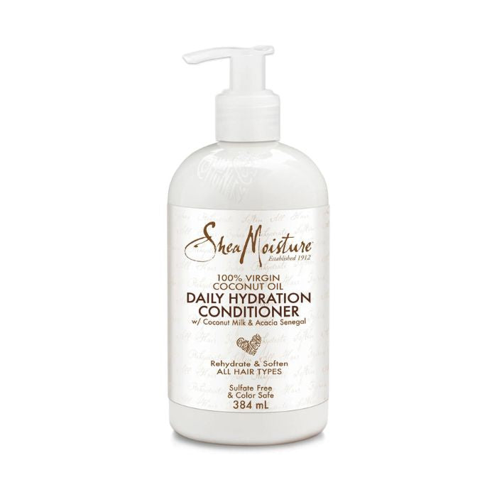 Shea Moisture 100% Virgin Coconut Oil Daily Hydration Conditioner Nourish and Detangle 384ml Shea Moisture