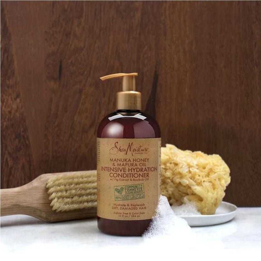 Shea Moisture Manuka Honey and Mafura Oil Conditioner Intensive Hydration and Detangling 384ml Shea Moisture