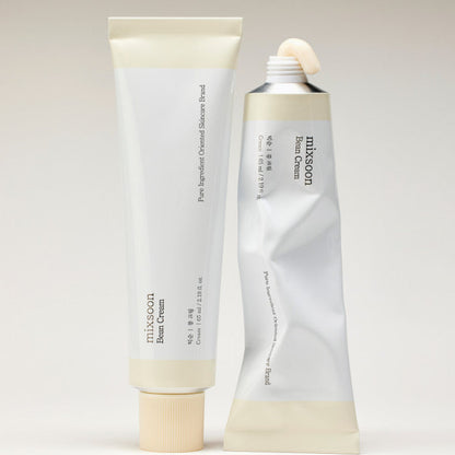 Mixsoon Bean Cream, Fermented Nutrient Moisturizer with Amino Acids for Hydration - 65ml Mixsoon