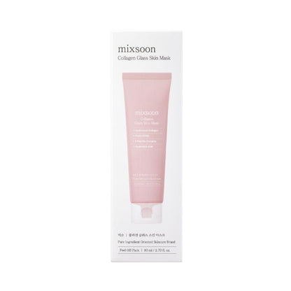 Mixsoon Collagen Glass Skin Peel-Off Mask for Hydration, Elasticity and Radiant Glow - 80ml Mixsoon