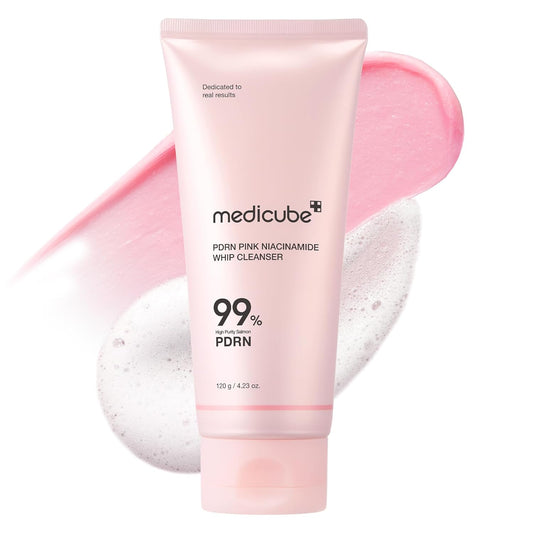 Medicube PDRN 99% Pink Niacinamide Whip Cleanser - 120g Medicube