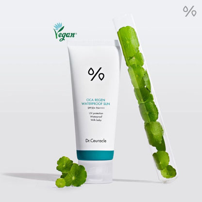 Dr. Ceuracle Cica Regen Waterproof Sun (SPF50+) Face and Body UV Protection 100ml Dr. Ceuracle