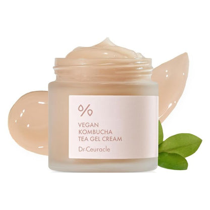 Dr. Ceuracle Vegan Kombucha Tea Gel Cream Probiotic Hydrating Detox Moisturizer 75g Dr. Ceuracle