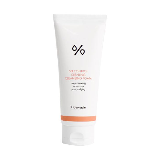 Dr. Ceuracle 5a Control Clearing Cleansing Foam, Salicylic Acid Acne Deep Cleanser - 200ml Dr. Ceuracle