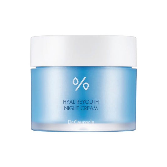 Dr. Ceuracle Hyal Reyouth Night Cream, Deep Hydration Overnight Repair Moisturizer - 60g Dr. Ceuracle