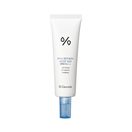 Dr. Ceuracle Hyal Reyouth Moist Sun (SPF50+) Hydrating Sunscreen and UV Protection 50ml Dr. Ceuracle