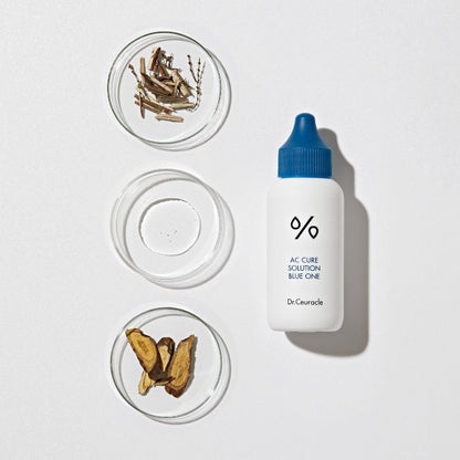 Dr. Ceuracle AC Cure Solution Blue One, Salicylic Acid Spot Treatment for Acne and Blemishes - 50ml Dr. Ceuracle