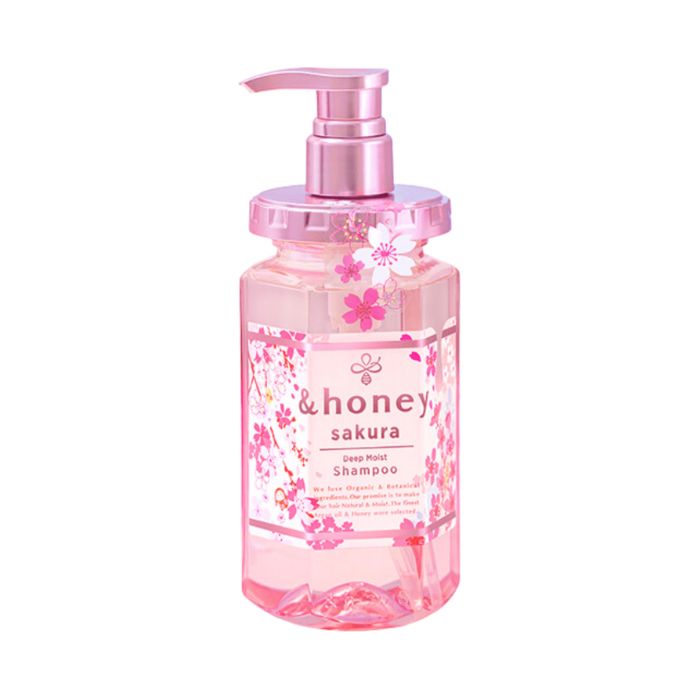 &Honey Deep Moist Sakura Shampoo Step 1.0 - 440ml &Honey