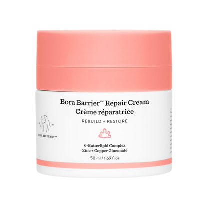 Drunk Elephant Bora Barrier Repair Cream, Ultra-Rich Moisturizer for Dry and Compromised Skin, 50ml Drunk Elephant