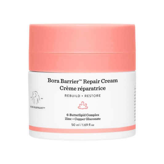 Drunk Elephant Bora Barrier Repair Cream, Ultra-Rich Moisturizer for Dry and Compromised Skin, 50ml Drunk Elephant