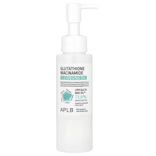 APLB, Glutathione Niacinamide, Cleansing Oil, 3.55 fl oz (105 ml) APLB