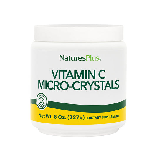 Natures Plus Vitamin C Micro Crystals 8 Oz - 227g Jar Natures Plus