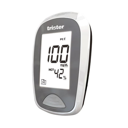 Trister 2 In 1 Blood Glucose + B -Ketone Monitoring System Model-TS 021BGK Trister