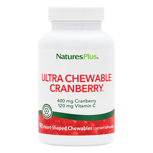 Natures Plus Ultra Cranberry Chewable Love Berries Vitamin C - 90 Tablets Natures Plus