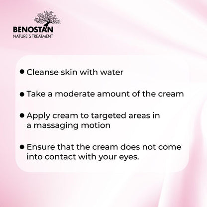 Benostan Sensolite Whitening Intimate Area Cream - 50ml BENOSTAN