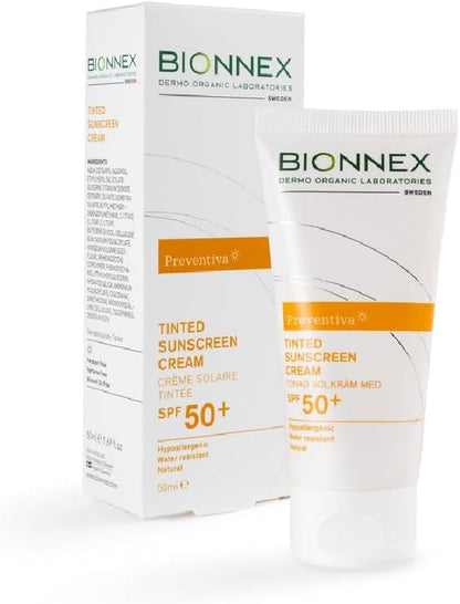 Bionnex Preventiva Sunscreen (SPF50+) Tinted Cream - 50ml Bionnex