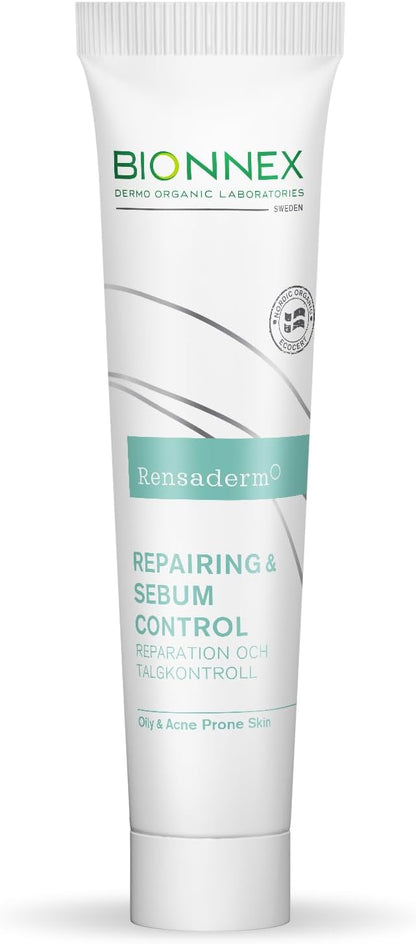 Bionnex Rensaderm Repairing & Sebum Control Cream, Oil Control and Barrier Repair for Acne-Prone Skin - 30ml Bionnex