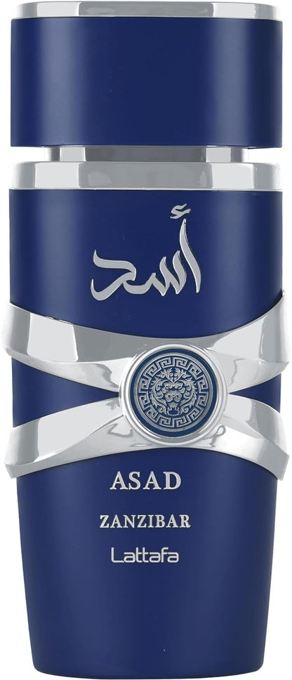 Lattafa ASAD ZANZIBAR Eau de Parfum for Men - 100 ML Lataffa
