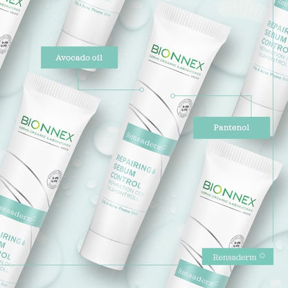 Bionnex Rensaderm Repairing & Sebum Control Cream, Oil Control and Barrier Repair for Acne-Prone Skin - 30ml Bionnex