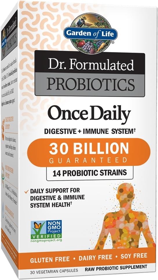Garden of Life Dr. Formulated Probiotics Once Daily - 30 Capsules Garden of Life