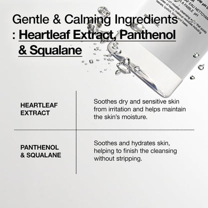 Anua Heartleaf & Panthenol Low pH Deep Cleansing Water 500g Anua