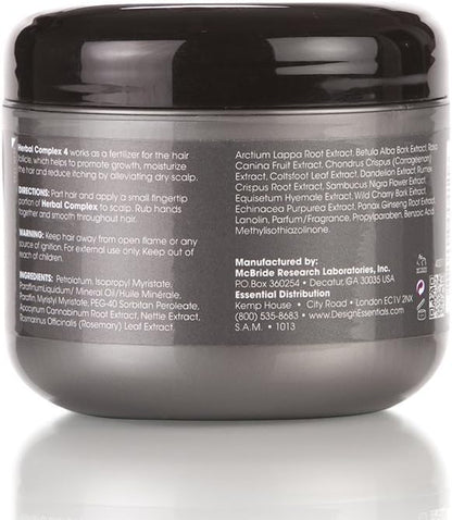 Design Essentials Herbal Complex 4 Hair & Scalp Treatment - 4 Oz Design
