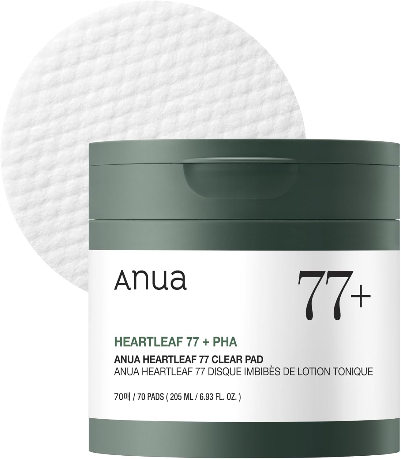 Anua Heartleaf 77% Clear Exfoliating Facial Toner Pads 160ml Anua