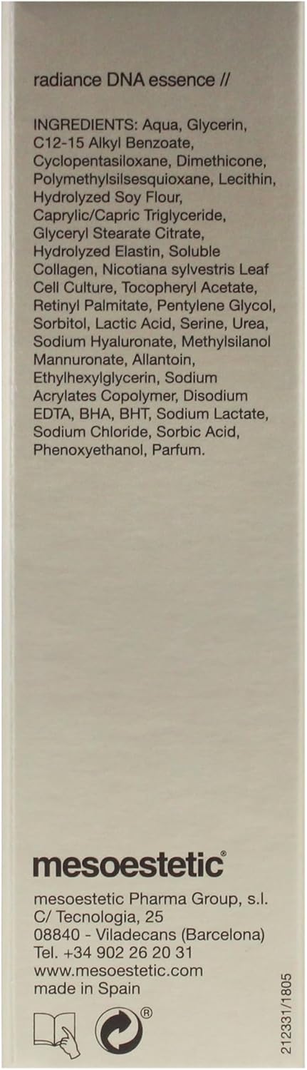 Mesoestetic Radiance DNA Essence Remodeling Serum - 30ml Mesoestetic