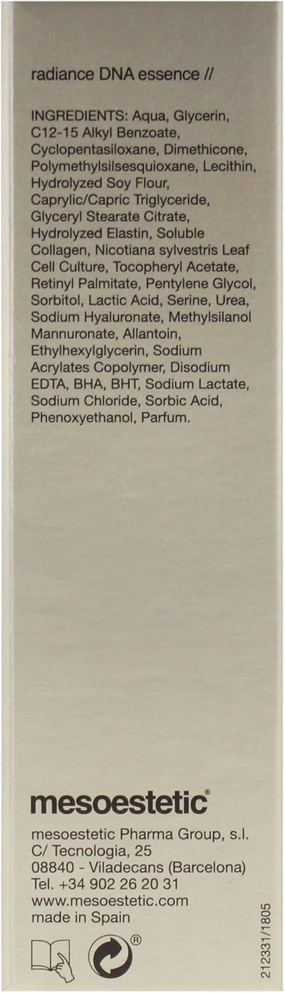 Mesoestetic Radiance DNA Essence Remodeling Serum - 30ml Mesoestetic