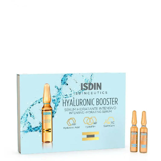 ISDIN Isdinceutics Hyaluronic Booster Intense Hydrating and Soothing Serum Ampoules x10 Isdin