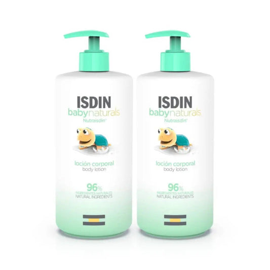 ISDIN Baby Naturals Body Lotion 2x400ml Isdin