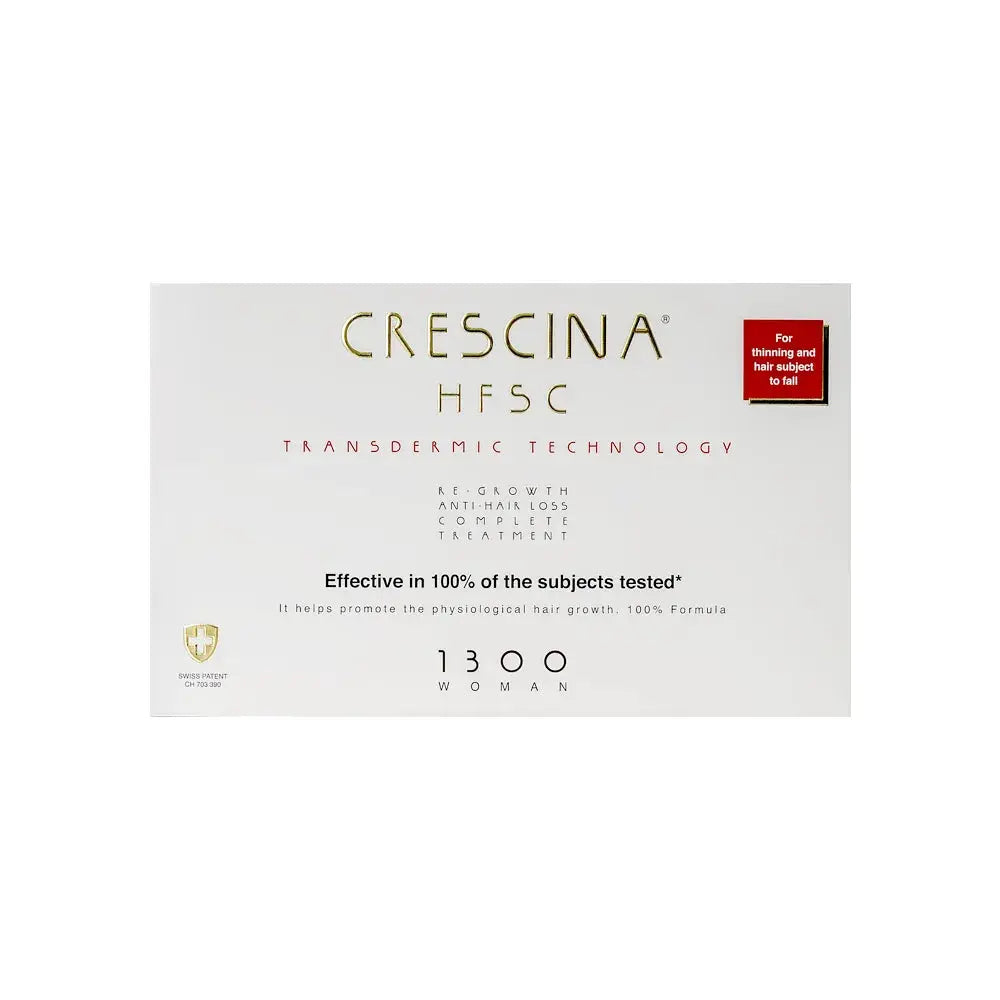 Crescina Crescina HFSC Transdermic 1300 – Advanced Hair Regrowth Vials for Women (20 Vials) - Image 3