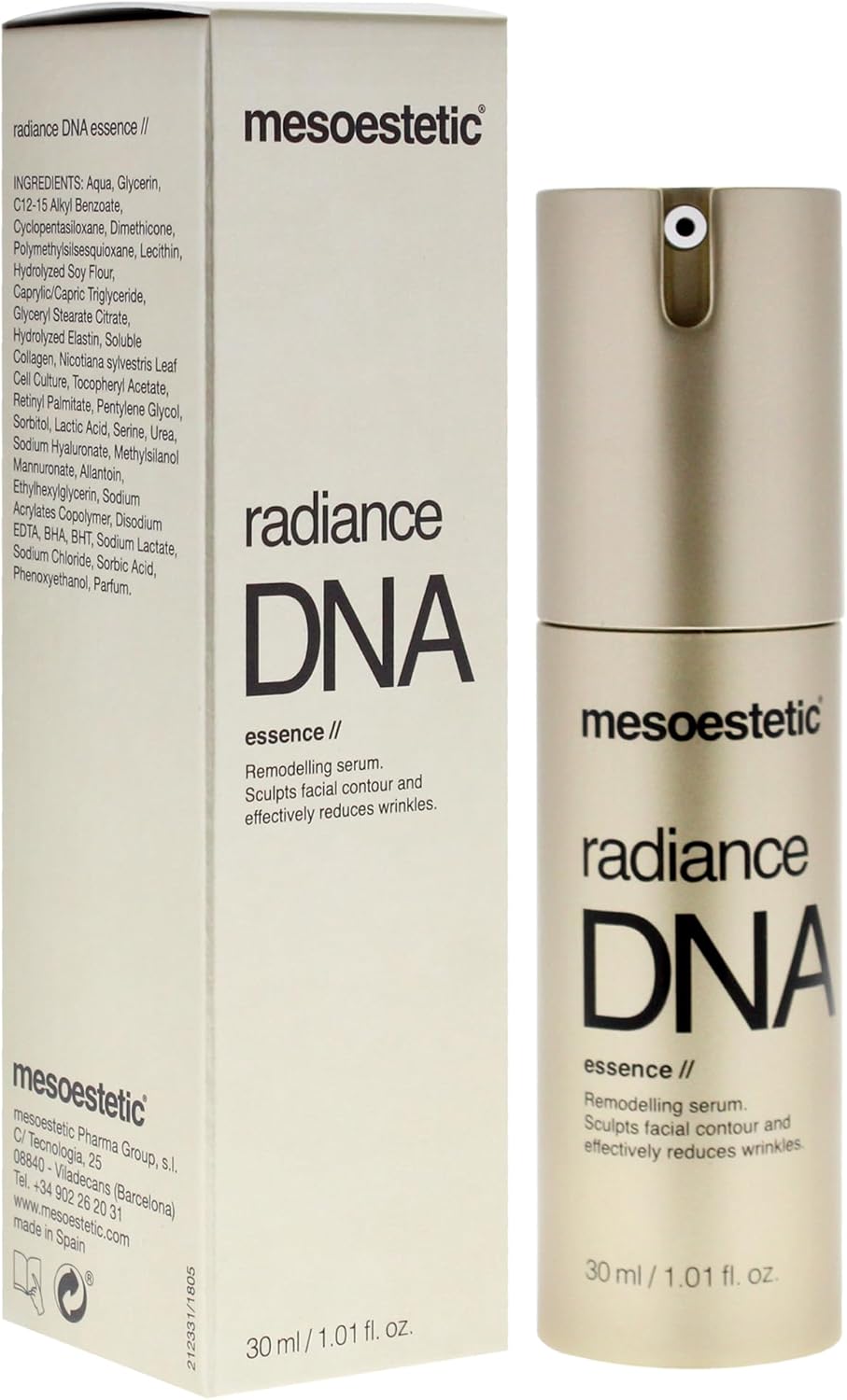 Mesoestetic Radiance DNA Essence Remodeling Serum - 30ml Mesoestetic