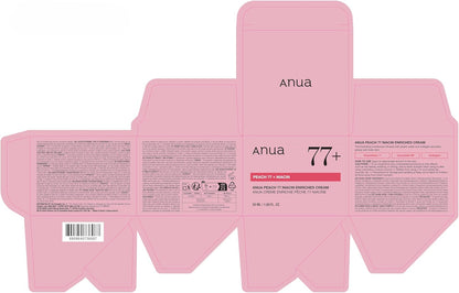 Anua Peach 77% Niacinamide Enriched Moisturizing Cream - 50ml Anua
