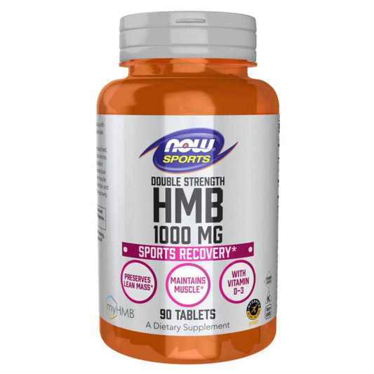 Now Sports Nutrition HMB Double Strength 1000mg Tablets 90's Now