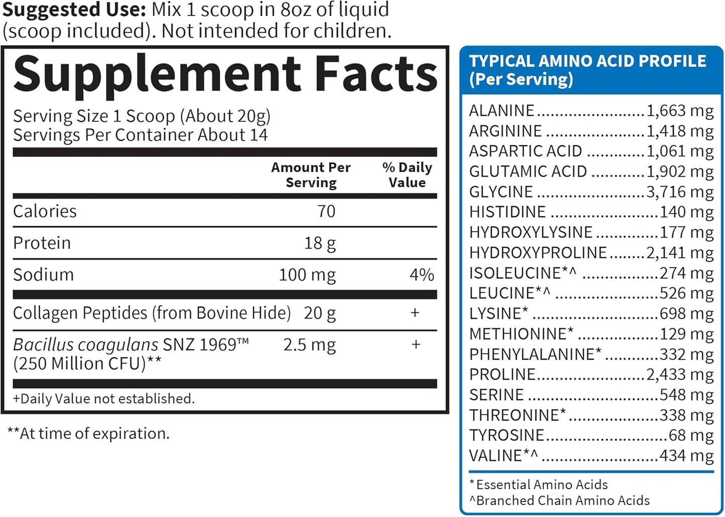 Garden of Life Grass Fed Collagen Peptides Powder - 280g Garden of Life