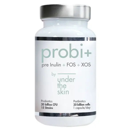 Under the Skin - Probi+ Tribiotic pre Inulin, FOS+XOS 60's Under the Skin