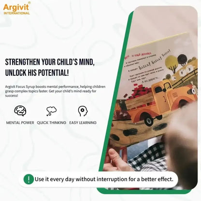 Argivit Focus Syrup - 150ml Argivit