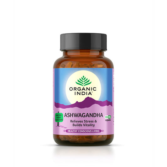 Organic India Ashwagandha - 90 Capsules Organic India