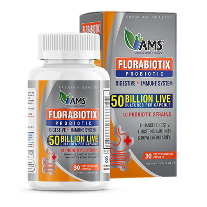 AMS AMS Florabiotix Probiotic 50 Billion - 30 capsules - Image 3