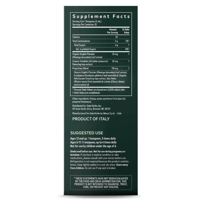 Gaia Herbs Bronchial Wellness Herbal Syrup 5.4 Oz - 160 ml Gaia Herbs
