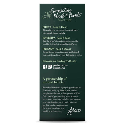 Gaia Herbs Bronchial Wellness Herbal Syrup 5.4 Oz - 160 ml Gaia Herbs