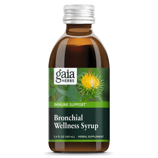 Gaia Herbs Bronchial Wellness Herbal Syrup 5.4 Oz - 160 ml Gaia Herbs