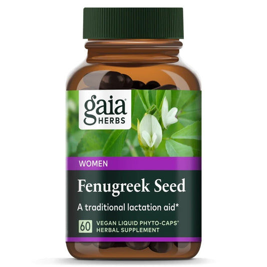 Gaia Herbs Fenugreek Seed - 60 Capsules Gaia Herbs