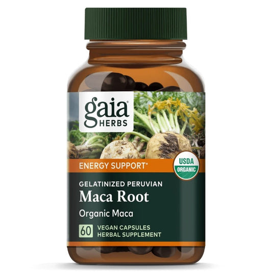 Gaia Herbs Maca Root 60 Capsules Gaia
