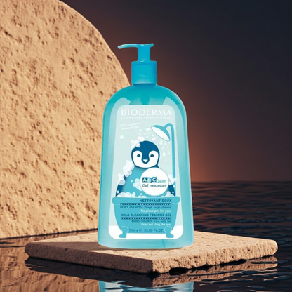 Bioderma ABCDerm Mild Cleansing Foaming Gel For Babies & Children 1 L bioderma