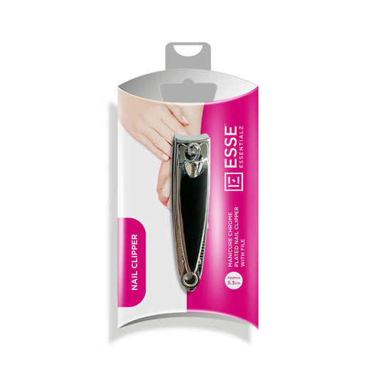 Essentialz Manicure Chrome Plated Nail Clipper 5.3 cm Essentialz